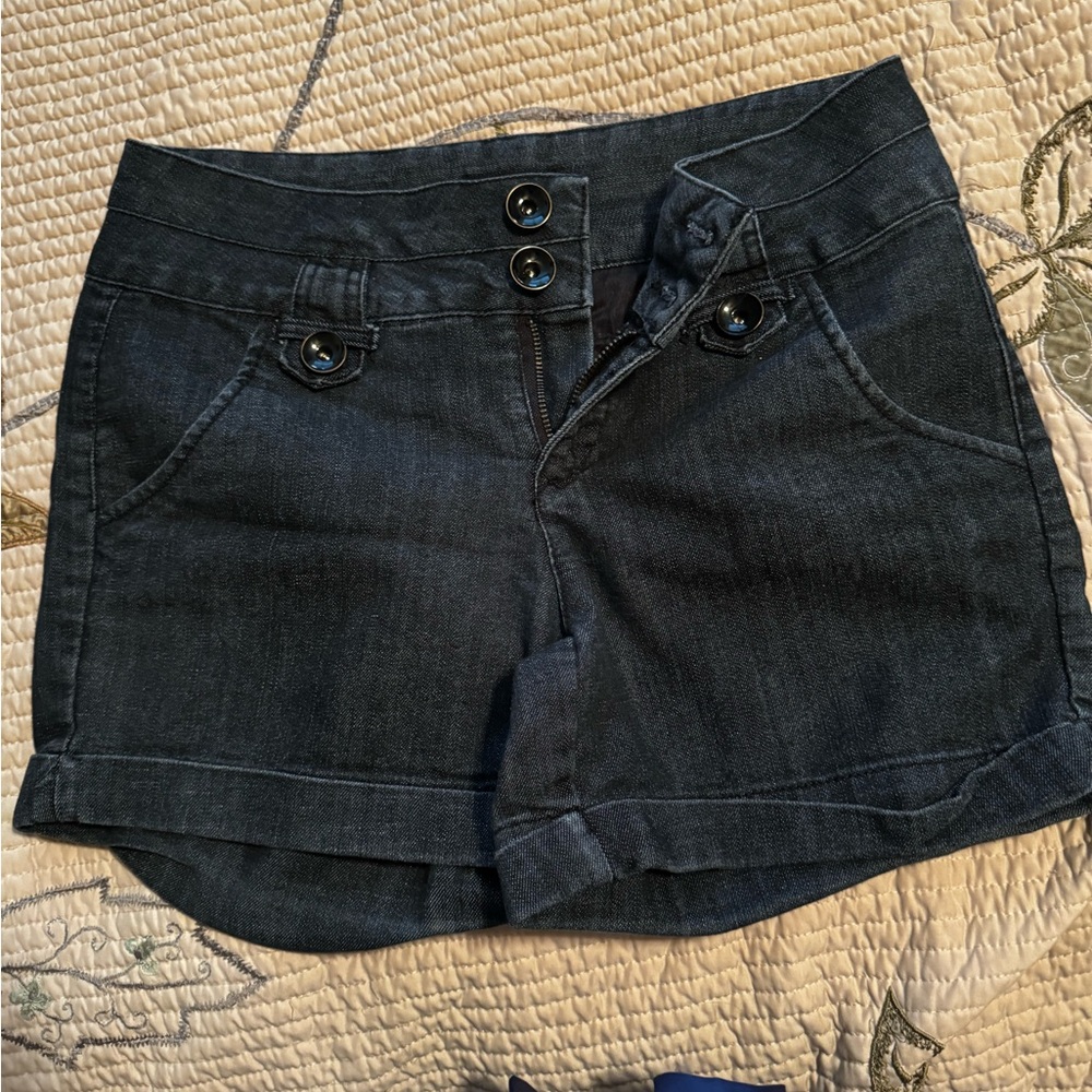 7/8 Maurices denim shorts